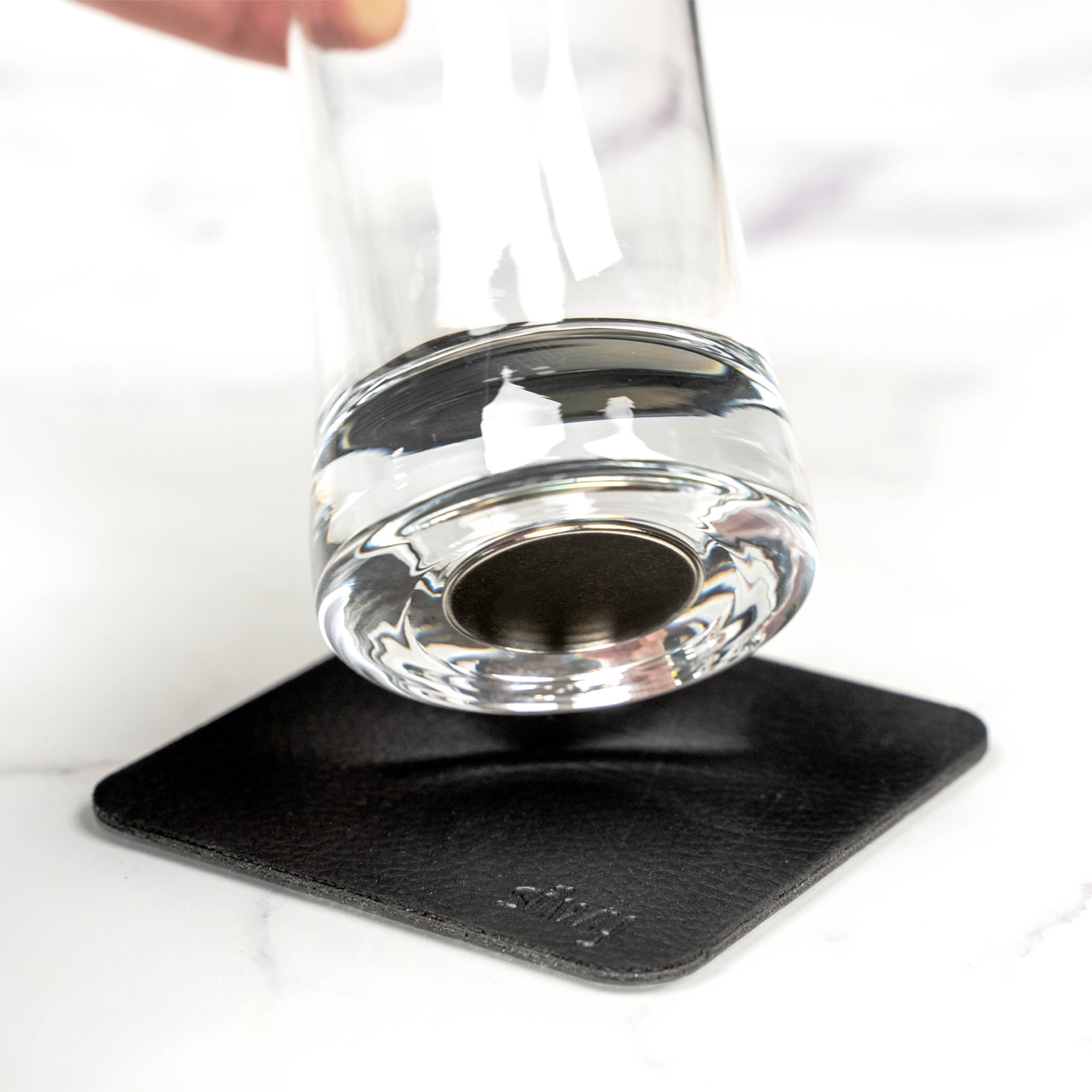 Set van 2 Silwy Magnetische bierglazen