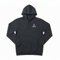 Penguin Hoodie met In Diem Vivere logo (geborduurd - M/L)